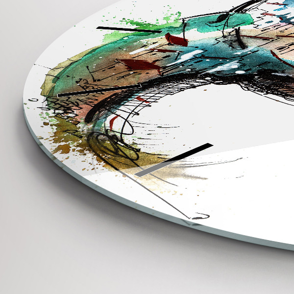 Horloge ronde montre suisse