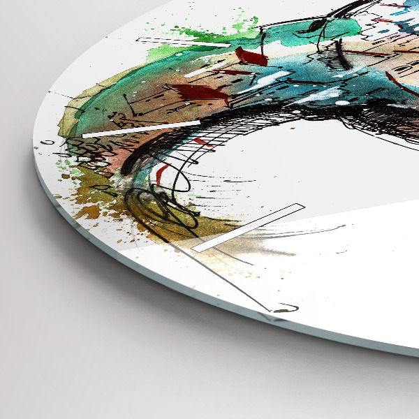 Horloge ronde montre suisse