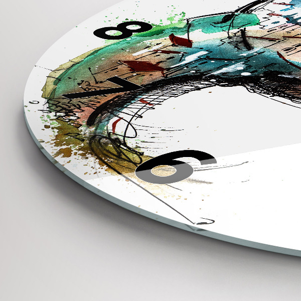 Horloge ronde montre suisse