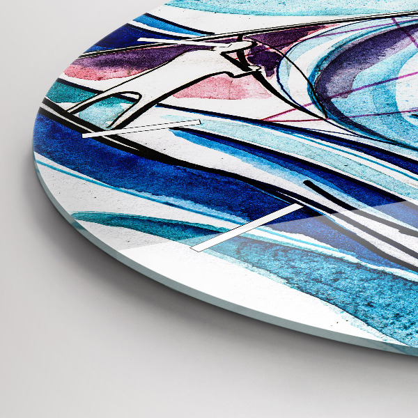 Horloge ronde Planche de surf