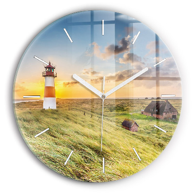 Horloge ronde Phare