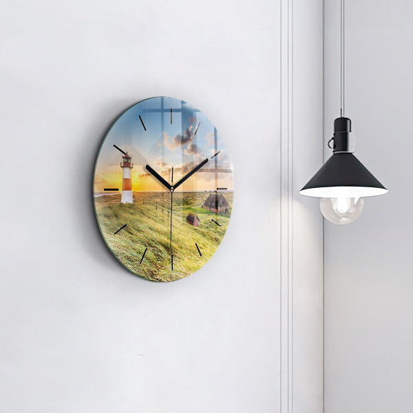 Horloge ronde Phare