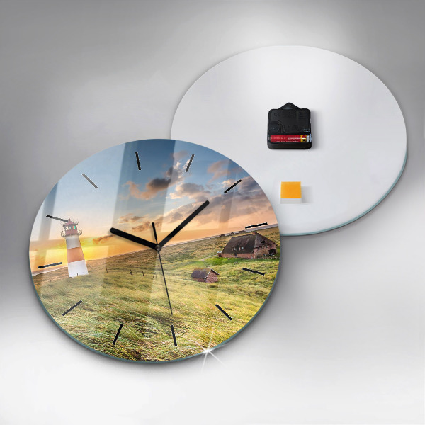 Horloge ronde Phare