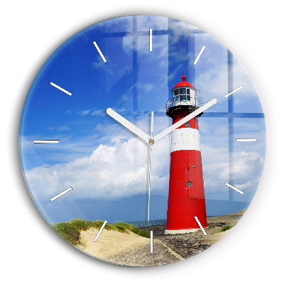 Horloge ronde Phare
