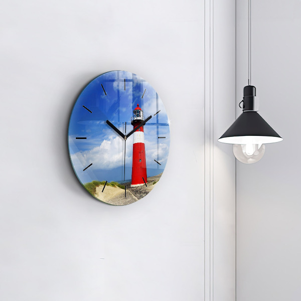 Horloge ronde Phare