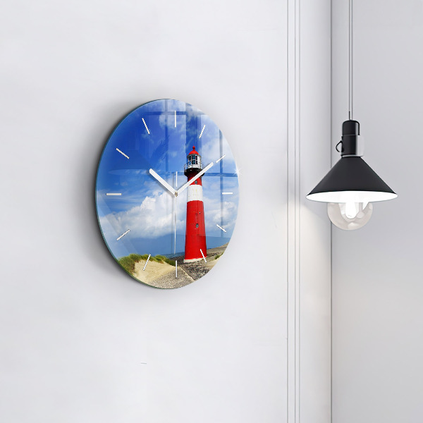 Horloge ronde Phare