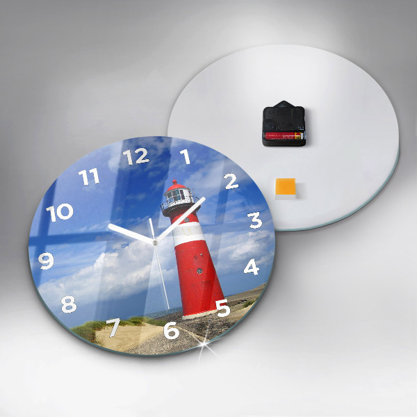 Horloge ronde Phare