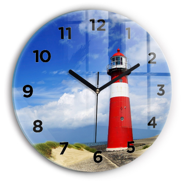 Horloge ronde Phare