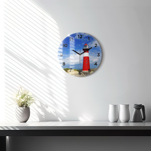 Horloge ronde Phare