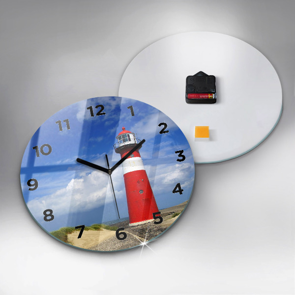 Horloge ronde Phare