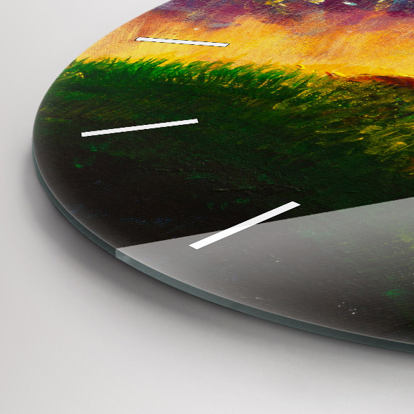 Horloge ronde Abstraction Le Petit Prince