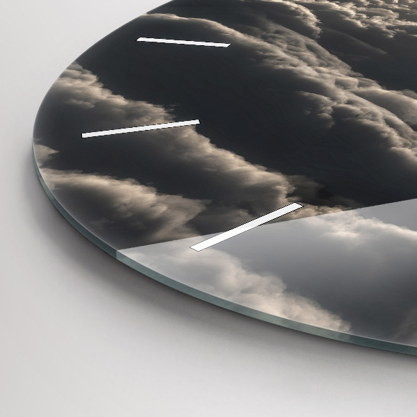 Horloge ronde Ballon dans le ciel