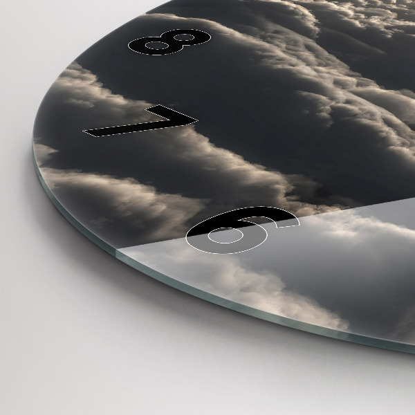 Horloge ronde Ballon dans le ciel