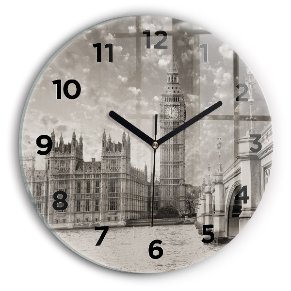 Horloge ronde Londres Big Ben