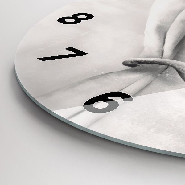 Horloge ronde Éléphant