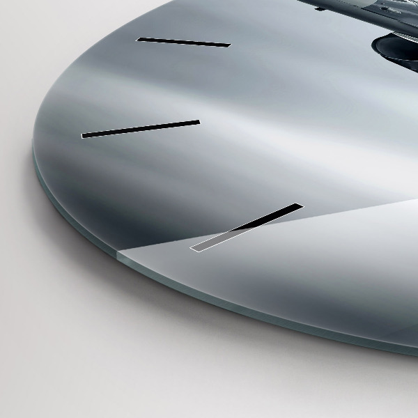 Pendule murale ronde avions militaires