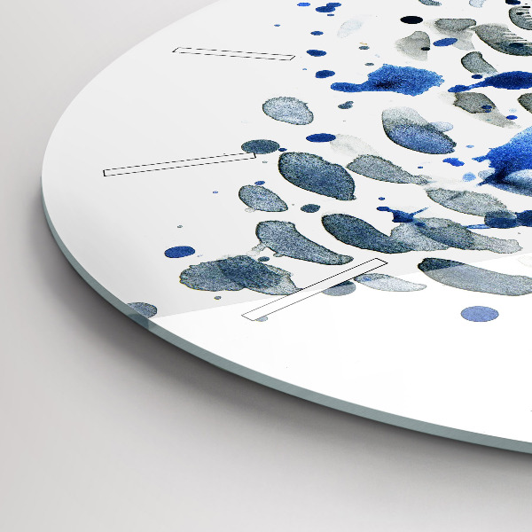 Pendule murale ronde Regard de hibou