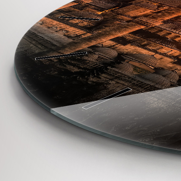 Pendule murale ronde Mosquée à Istanbul