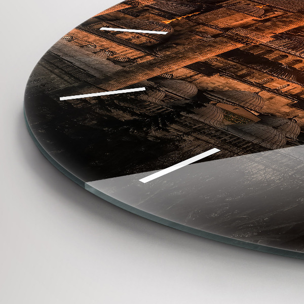 Pendule murale ronde Mosquée à Istanbul