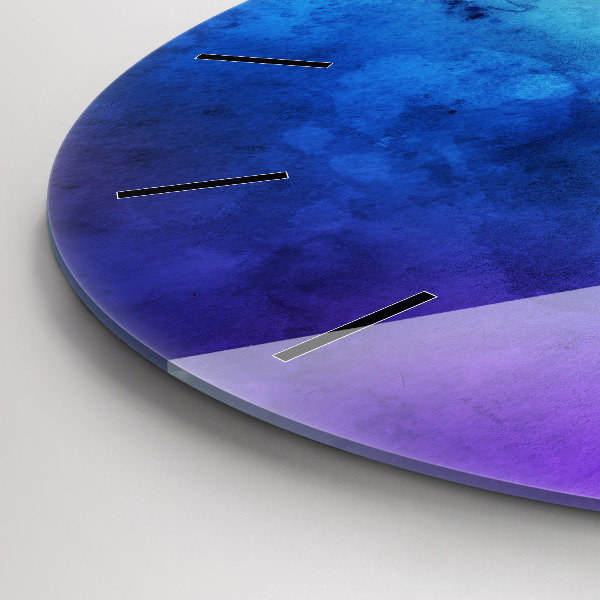 Pendule murale ronde Taches colorées