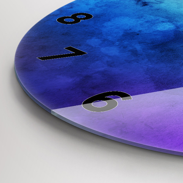 Pendule murale ronde Taches colorées