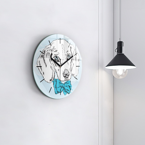 Horloge ronde Chiot