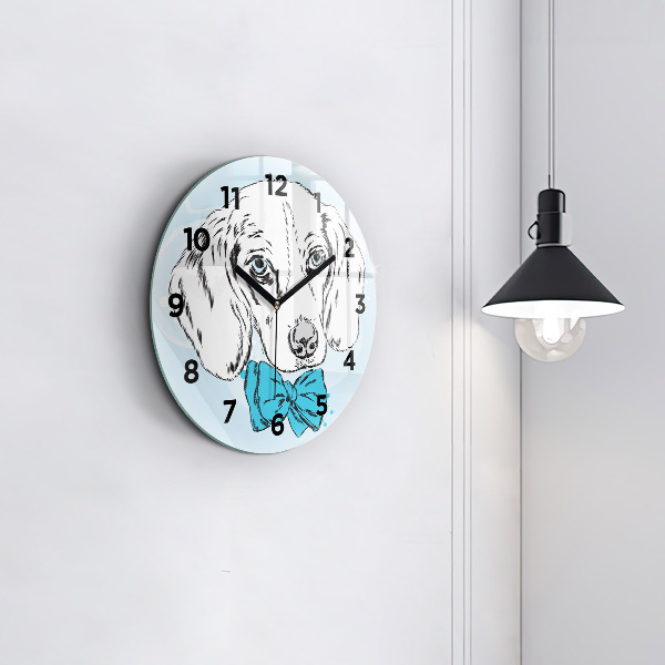 Horloge ronde Chiot