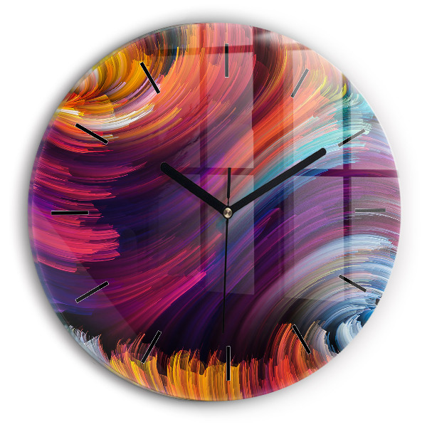 Horloge ronde 'Salle d''abstraction'