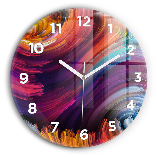Horloge ronde 'Salle d''abstraction'