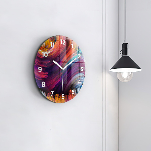 Horloge ronde 'Salle d''abstraction'