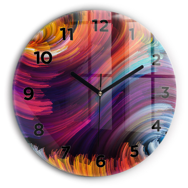 Horloge ronde 'Salle d''abstraction'
