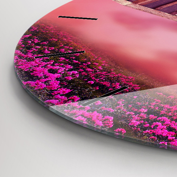 Horloge ronde Nichoir