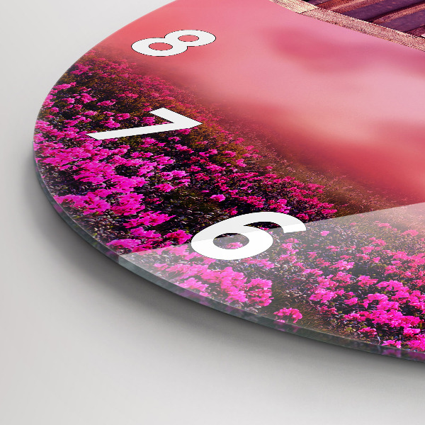 Horloge ronde Nichoir