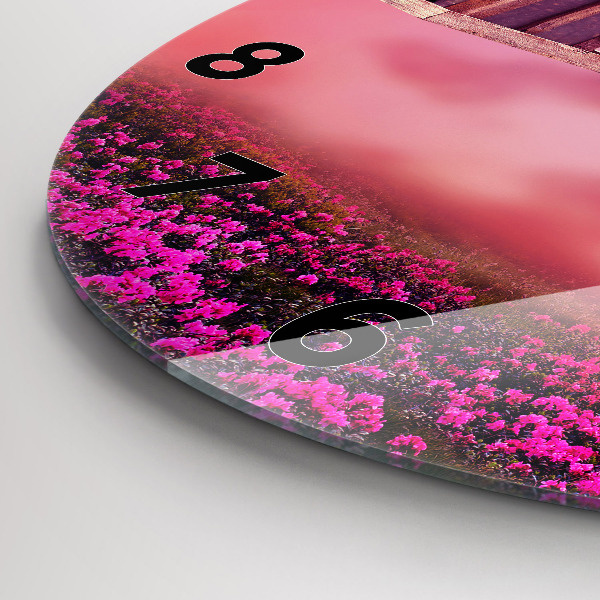 Horloge ronde Nichoir