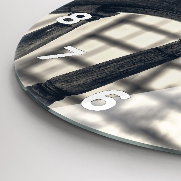 Horloge ronde Navire antique