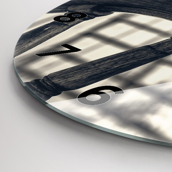 Horloge ronde Navire antique