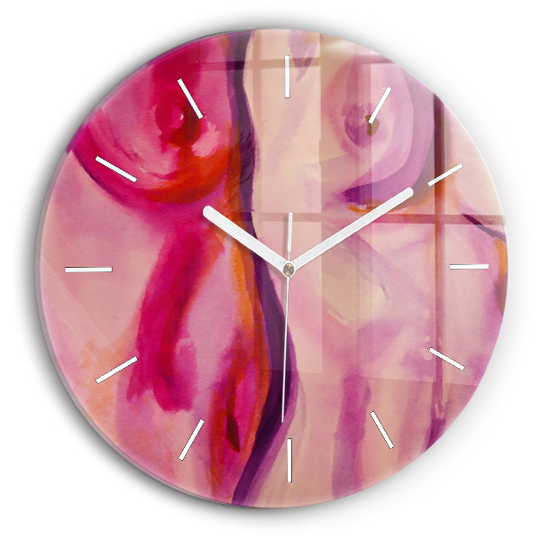 Horloge ronde Peindre des femmes