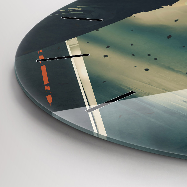 Horloge ronde 'Jeu d''arme mortelle'