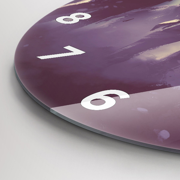 Horloge ronde Zombies la nuit - Halloween