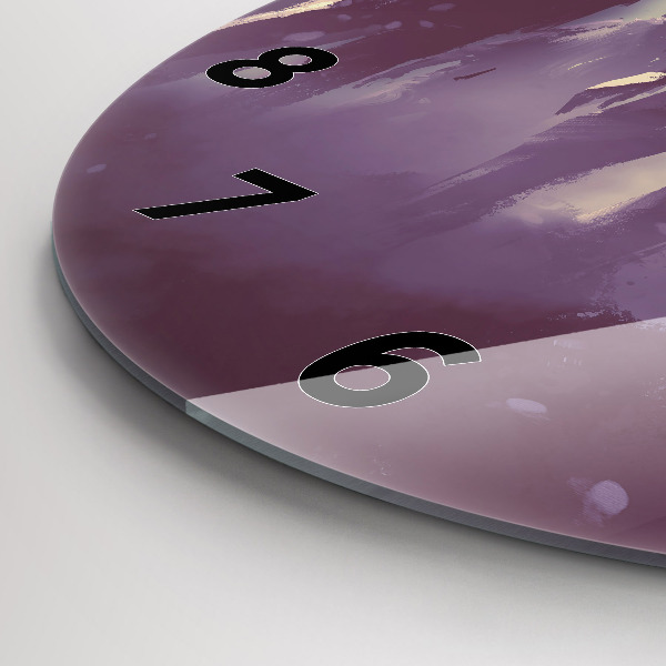 Horloge ronde Zombies la nuit - Halloween