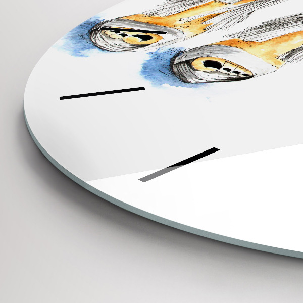 Horloge ronde Talons hauts pour femmes