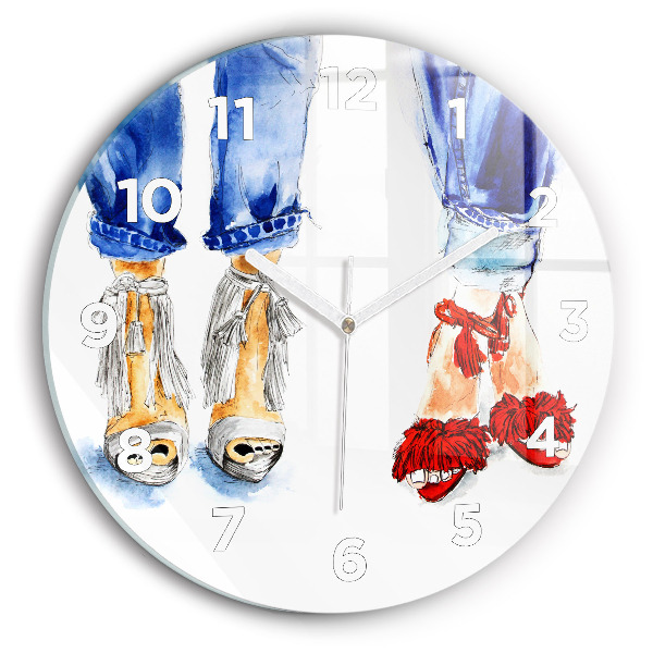 Horloge ronde Talons hauts pour femmes