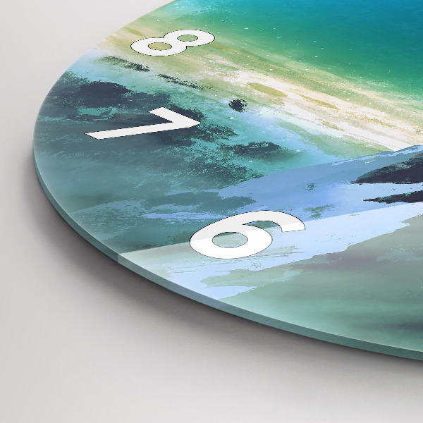 Horloge ronde 'L''homme dans la lune'