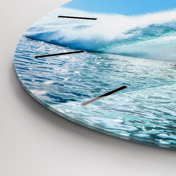 Horloge ronde Surf à Hawaï