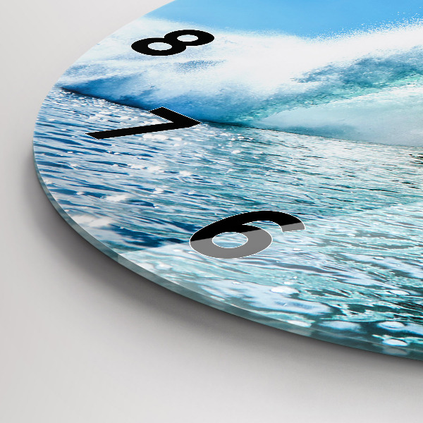 Horloge ronde Surf à Hawaï