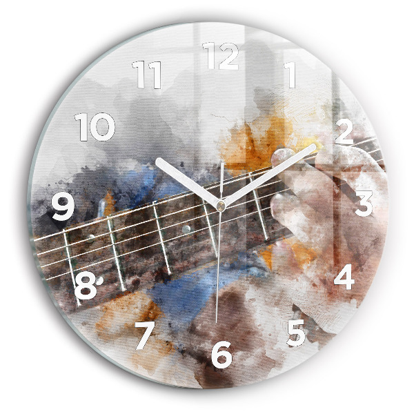 Horloge ronde Graphiques de guitare