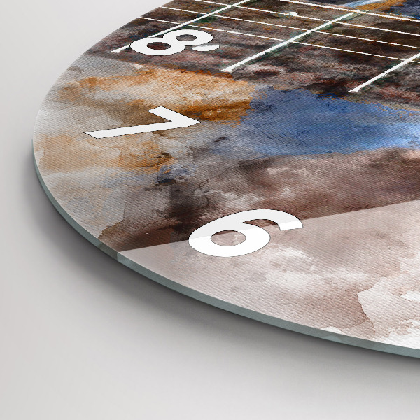 Horloge ronde Graphiques de guitare