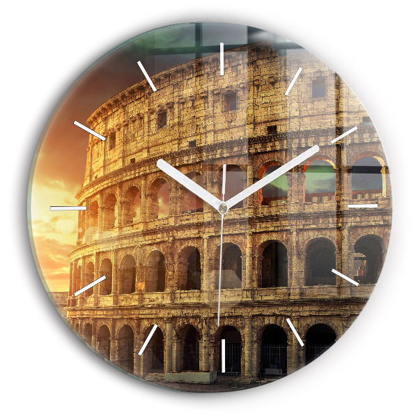 Horloge ronde Colisée romain