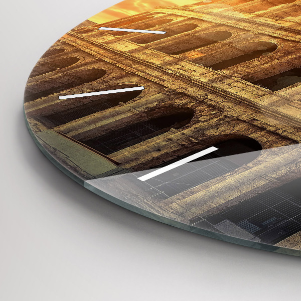 Horloge ronde Colisée romain