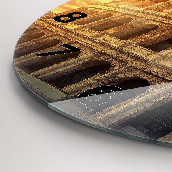 Horloge ronde Colisée romain